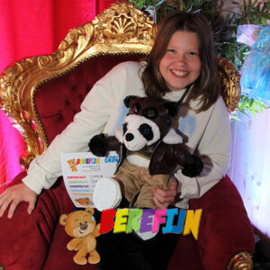 Berefijn - Build a bear workshop - maak je eigen knuffelbeer - panda beer - piloot - leger - camouflage - missie