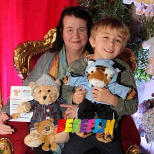 Build a bear workshop - make your own teddy bear - grandmother - teddy bear - tiger - first communion - keepsake - dinosaur