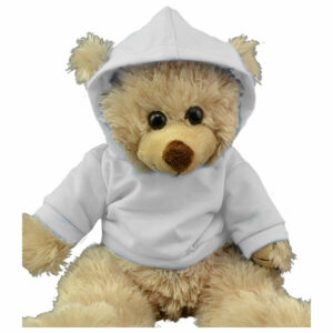 Berefijn - Teddy Mountain - Lier - kleding - hoodie - trui - capuchon - wit - build a bear - afscheid