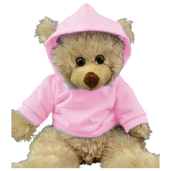 Berefijn - Teddy Mountain - Lier - kleding - hoodie - trui - capuchon - roze - build a bear