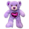 Berefijn knuffeldier Glitz – teddybeer - Lier- hart - glitter - pailletten - build a bear workshop - valentijn - vriendschap