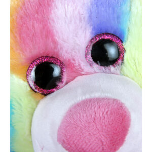 Berefijn knuffeldier Bubbly – teddybeer - Teddy Mountain - Lier- multicolor - glitter - build a bear