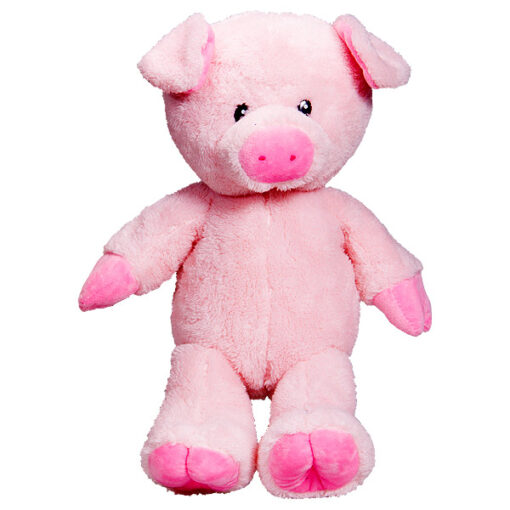Fabriquez votre propre ours en peluche, Knorrie le cochon rose, chez vous ou sur Berefijn.be et donnez vie à votre propre peluche.