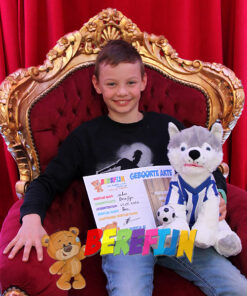 Make your own teddy bear as a supporter of your favorite sports club or football club and let him join you at every match to win