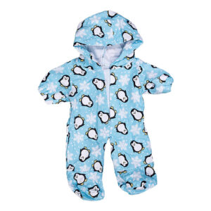 Berefijn - Teddy Mountain - build a bear - Lier - kleding - slapen - jumpsuit - onesie - pinguin - Kerstmis - pyjama