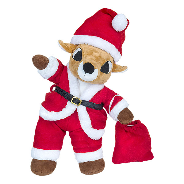 Berefijn - Teddy Mountain - build a bear - Lier - Kerstmis - Kerstman - Kerstmuts - Kerstzak - Rode zak - Rendier
