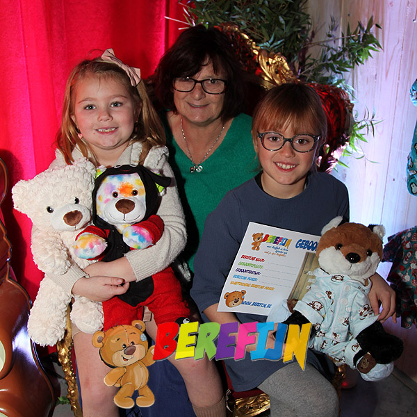 Lier - Berefijn - Build a bear workshop - maak je eigen knuffelbeer - verjaardag - kerstmis - gezinsuitstap - uitje - pasen