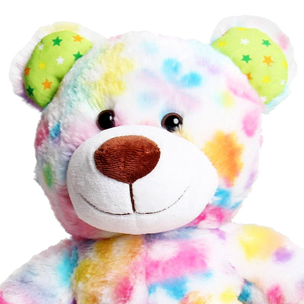 Berefijn knuffeldier Sunshine – teddybeer - Teddy Mountain - Lier - build a bear - Cuddles & Friends - sterren - bloemen