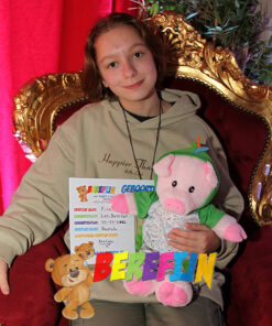 Créez votre propre ours en peluche cochon lors d'un moment unique de Berefijn, personnel et adapté à votre expérience