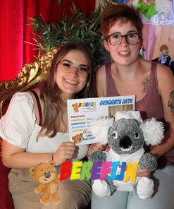 Geef een unieke en persoonlijke knuffelbeer cadeau tijdens een ziekenbezoek in het ziekenhuis of thuis en breng vreugde voor de zieke