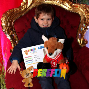 build a bear workshop - make your own teddy bear - fox - basketball - sports - trip - holiday - good report - father's day
