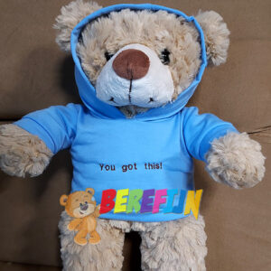 Berefijn - Build a bear workshop - hoodie - personaliseren - borduren - geboorte - vaderdag - supporteren - verjaardag - communie
