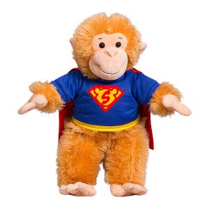 Berefijn - Teddy Mountain - Lier - kleding - t-shirt - blouse - superheld - cape - Build a bear workshop - Superman