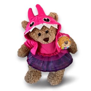 Kuscheltier - Teddybär - Belgien - Bär bauen - Kuschelbär - Kleid - Kapuzenpullover - Monster - bauen Sie Ihre eigenen Teddybär