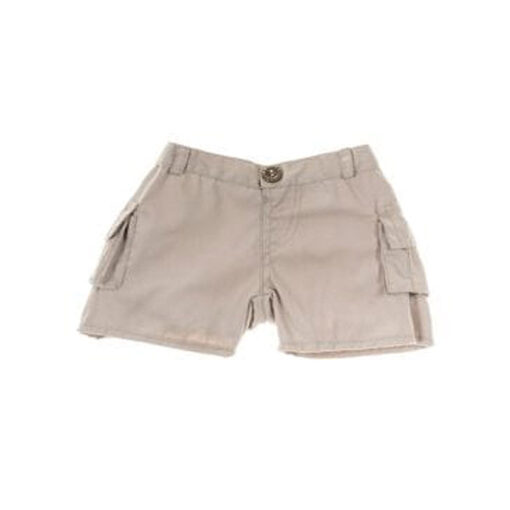 Hose natur sind kurze Ecru-Hosen für Kuschelbären