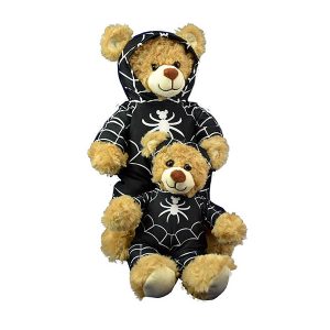 Berefijn - Lier - Build a Bear workshop - Halloween - Spiderman - Spin - Spidey - Disney - Marvel - spider - onesie - teddybeer