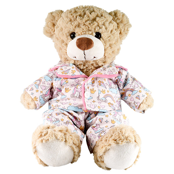 Berefijn - Build a bear workshop - maak je eigen knuffelbeer - teddybeer - eenhoorn - regenboog - sterren - roze - pasen