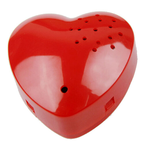 Build a bear workshop - son - enregistrez-vous - enregistrable - enregistrez - coeur - rouge - construisez un ours - sauvez la voix