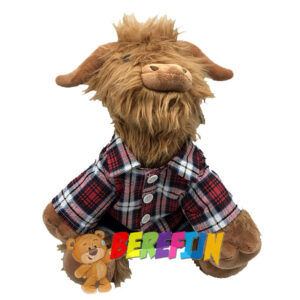 Build a bear workshop - Berefijn - make your own teddy bear - Scottish highlander - cow - long-haired - cattle - Scotland - rest