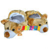 Build a bear workshop - make your own teddy bear - staying over - at camp - comfort - teddy bear - slippers - bear head
