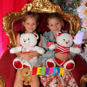 Make your own teddy bear amora the friendship teddy bear together with your best friend for your birthday