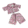 Dormez bien et doucement avec votre ours en peluche personnel dans ce joli pyjama licorne rose