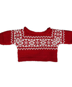Op zoek naar een leuke kersttrui voor je knuffelbeer. Bestel deze sweater rood nu bij Berefijn.be